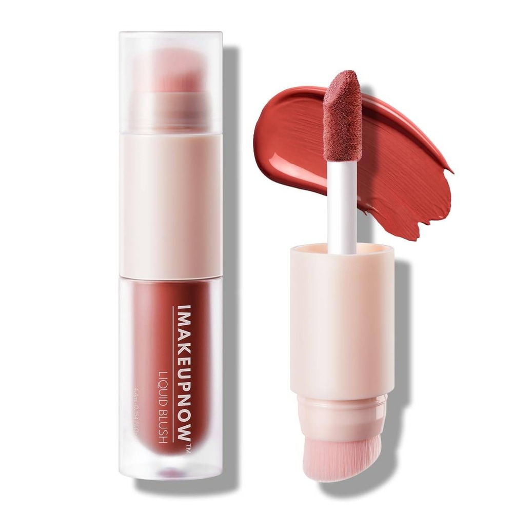 Liquid Blush‎ Stick for Cheeks Natural High Pigment With Build in Brush#L003